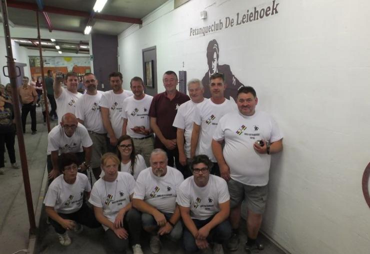 Record petanque verbroken - Opbrengst naar CRIG